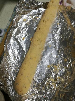 嗯 好吃不好看的芒果味核桃牛轧糖的做法步骤：7
