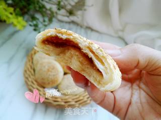 发面红糖芝麻小酥饼的做法步骤：14