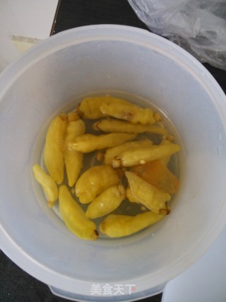 泡椒鹰嘴豆的做法步骤：4