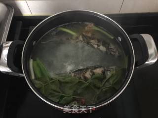花椒叶炖鲫鱼汤的做法步骤：10