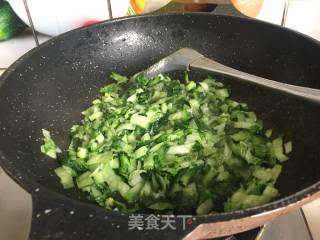 ＃春食野菜香＃双腊菜饭的做法步骤：4