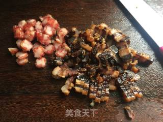 ＃春食野菜香＃双腊菜饭的做法步骤：5