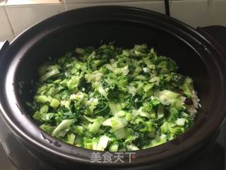 ＃春食野菜香＃双腊菜饭的做法步骤：8