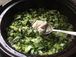 ＃春食野菜香＃双腊菜饭的做法步骤：9