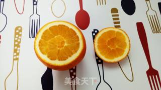 香橙蒸蛋的做法步骤：1