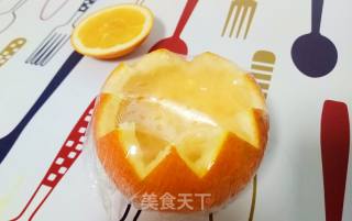 香橙蒸蛋的做法步骤：5
