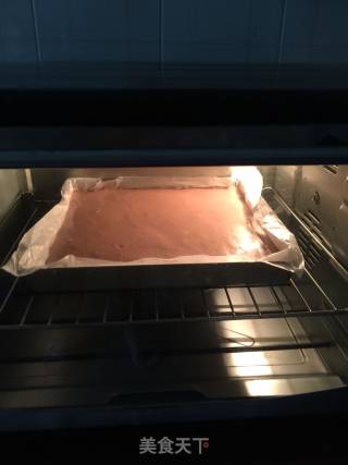 长颈鹿花纹蛋糕卷的做法步骤：14