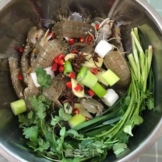 生卤虾爬子（皮皮虾）的做法步骤：2
