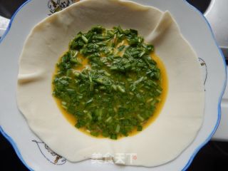 韭菜鸡蛋饼的做法步骤：15
