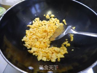 蚕豆炒鸡蛋的做法步骤：4