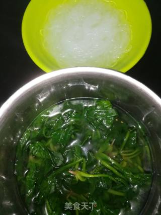 麻辣菠菜拌粉丝的做法步骤：4