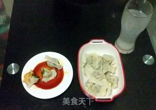 荠菜猪肉水饺的做法步骤：23