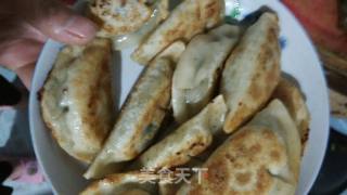 水煎饺的做法步骤：4