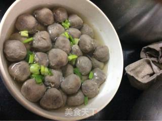 水煮牛肉丸汤的做法步骤：3