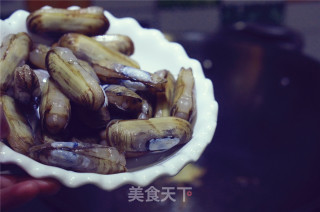 香嫩蛏子的做法步骤：3
