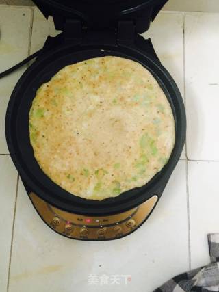 芝麻葱油饼的做法步骤：11