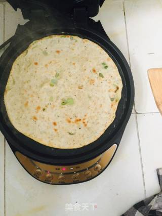 芝麻葱油饼的做法步骤：12