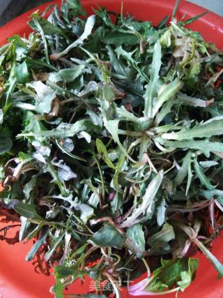 苦菜炖豆腐的做法步骤：1