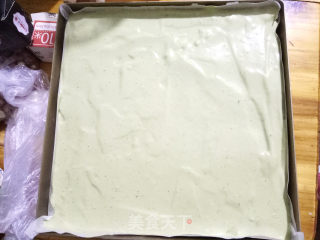 沙拉酱豆沙抹茶蛋糕的做法步骤：10