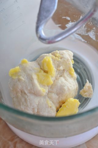 花朵紫薯面包的做法步骤：4