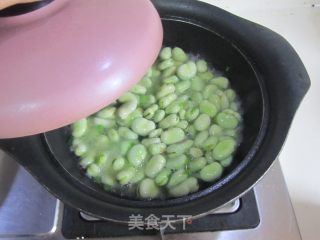 葱油蚕豆的做法步骤：7