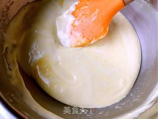 千叶纹黄金蛋糕的做法步骤：8