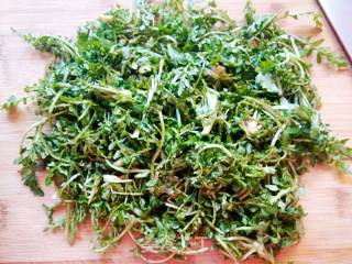 荠菜鸡蛋羹的做法步骤：2