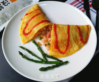 蛋包饭的做法步骤：18
