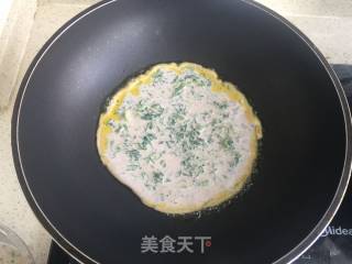 荞麦荠菜饼的做法步骤：4