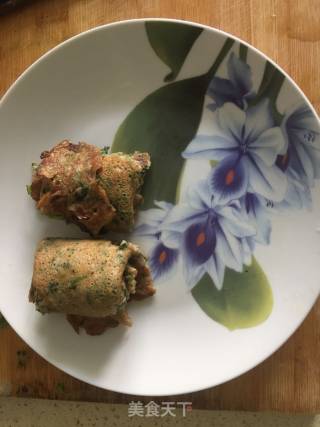 荞麦荠菜饼的做法步骤：5