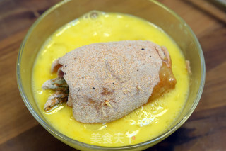 爆浆起司鸡肉卷   德普烘焙实验室的做法步骤：8