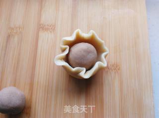 栗蓉白皮酥的做法步骤：17