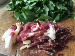 ＃春食野菜香＃肉丝鸭脚板的做法步骤：2