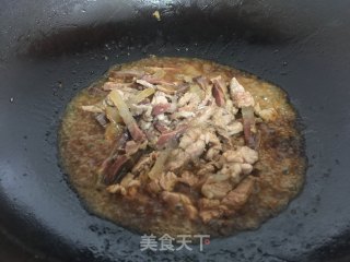 ＃春食野菜香＃肉丝鸭脚板的做法步骤：6