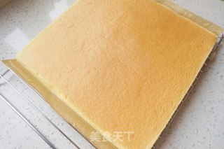 香橙O型蛋糕卷的做法步骤：12