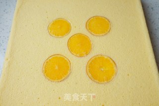 香橙O型蛋糕卷的做法步骤：13