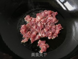 酱肉笋丁青团的做法步骤：4