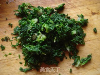 荠菜蛋包饭的做法步骤：3