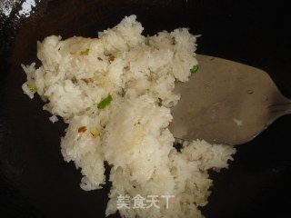 荠菜蛋包饭的做法步骤：4