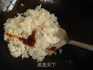 荠菜蛋包饭的做法步骤：5