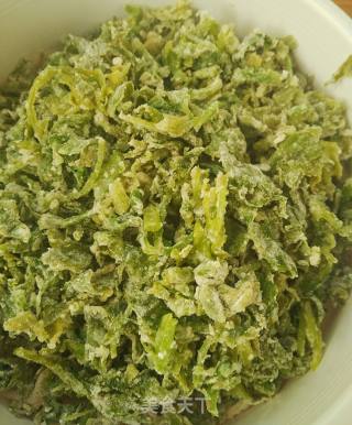 蒸芹菜叶的做法步骤：5