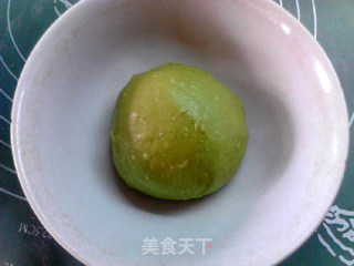 烤肠薯泥茼蒿面包的做法步骤：11