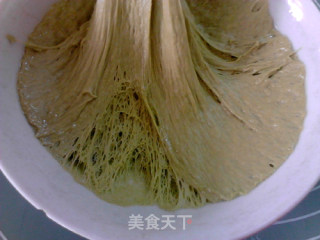 烤肠薯泥茼蒿面包的做法步骤：12