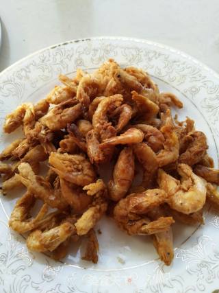 香酥炸虾米的做法步骤：7