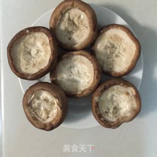 洋葱芝士焗香菇的做法步骤：7