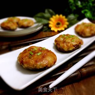 洋葱芝士焗香菇的做法步骤：11