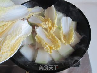 海米冬瓜娃娃菜的做法步骤：5
