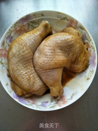 电烤鸡腿的做法步骤：3