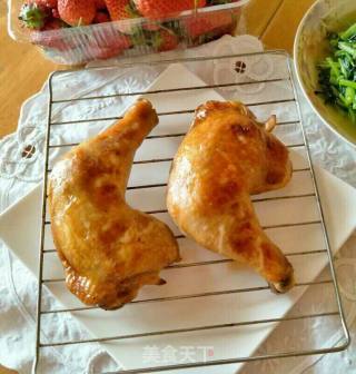 电烤鸡腿的做法步骤：7