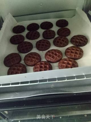 可可华夫饼的做法步骤：9